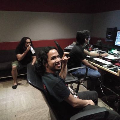 Jiwa Dunia recording session Jiwa Dunia recording session